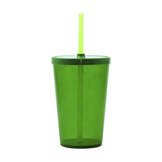 Copo 550ml com Tampa e Canudo Personalizado