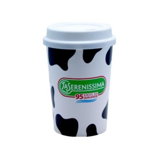 Copo com Tampa para Café 350ml In Mold Label Personalizado