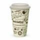 Copo com Tampa para Café 550ml In Mold Label Personalizado