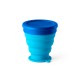 Copo de Viagem Retrátil 240ml em Silicone Personalizado