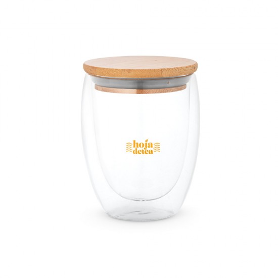 Copo de Vidro Térmico 350ml Personalizado