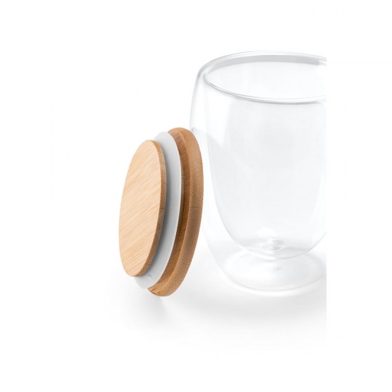 Copo de Vidro Térmico 350ml Personalizado