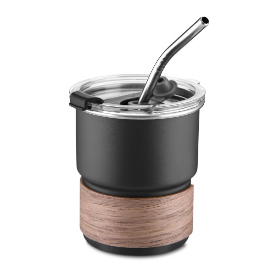 Copo em Inox com Canudo Personalizado