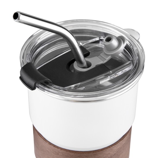 Copo em Inox com Canudo Personalizado