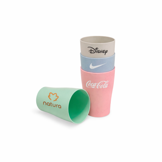 Copo Palha de Trigo 310ml Personalizado