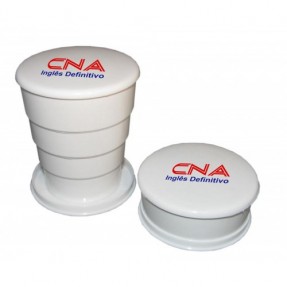 Copo Plástico Retrátil 130ml Personalizado