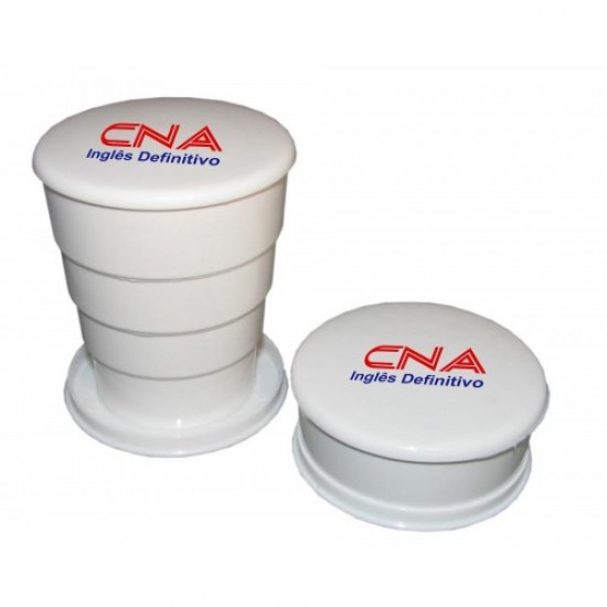 Copo Plástico Retrátil 130ml Personalizado