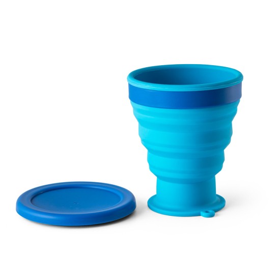 Copo retrátil 400ml em silicone Personalizado