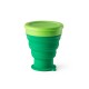 Copo retrátil 400ml em silicone Personalizado