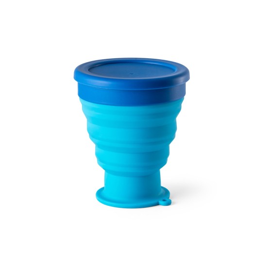 Copo retrátil 400ml em silicone Personalizado