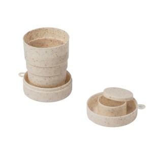 Copo Retrátil Fibra de Arroz 200ml Personalizado