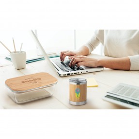 Copo Térmico Revestido de Bambu Personalizado