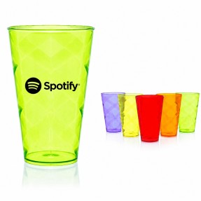 Copo Tornado Personalizado em Acrílico para Brindes 550ml