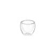Copo Vidro Parede Dupla 80ml Personalizada