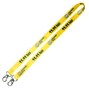 Cordão Duas Pontas 20mm para Credencial Personalizado