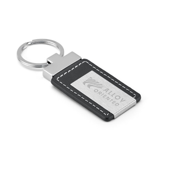 Chaveiro em Couro Sintético e Metal Personalizado