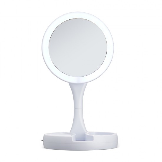 Espelho Dobrável com Led Recarregável Personalizado