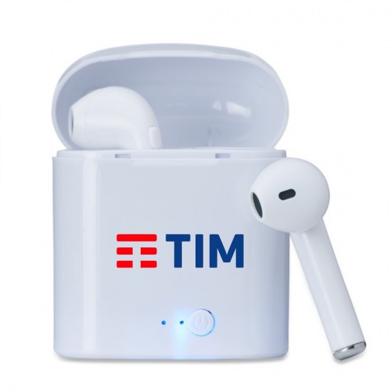 Fone Bluetooth com Case Carregador Personalizado