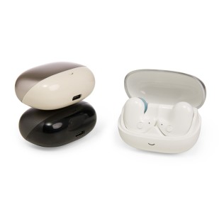 Fone de Ouvido Bluetooth com Case Carregador Personalizado