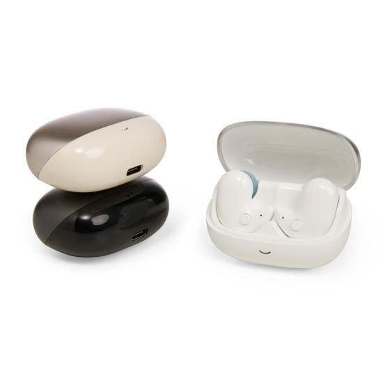 Fone de Ouvido Bluetooth com Case Carregador Personalizado