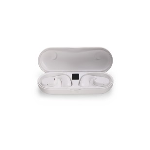 Fone de Ouvido Bluetooth com Case Carregador Personalizado