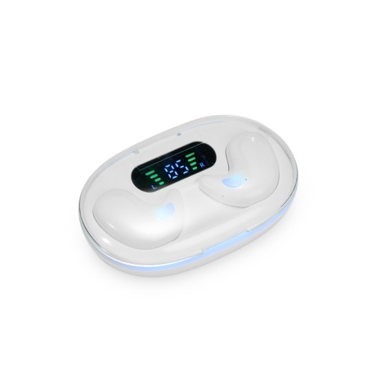 Fone de Ouvido Bluetooth com Case Carregador Personalizado