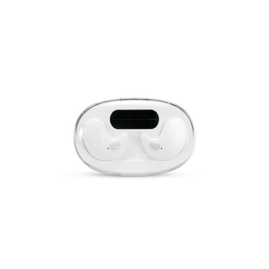 Fone de Ouvido Bluetooth com Case Carregador Personalizado