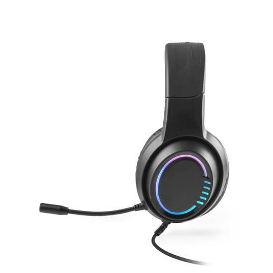 Fone de ouvido para gaming com luzes RGB e microfone Personalizado