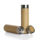 Garrafa Bambu Térmica 500 ml com Infusor Personalizada