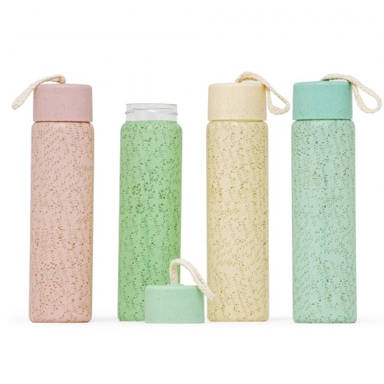 Garrafa de Vidro 330ml Personalizada