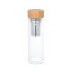 Garrafa de Vidro com Infusores 490 ml Personalizada