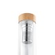 Garrafa de Vidro com Infusores 490 ml Personalizada