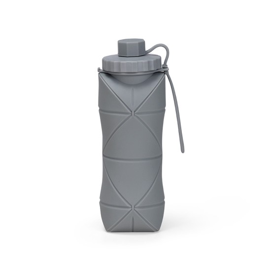 Garrafa Dobrável Silicone 600ml Personalizado