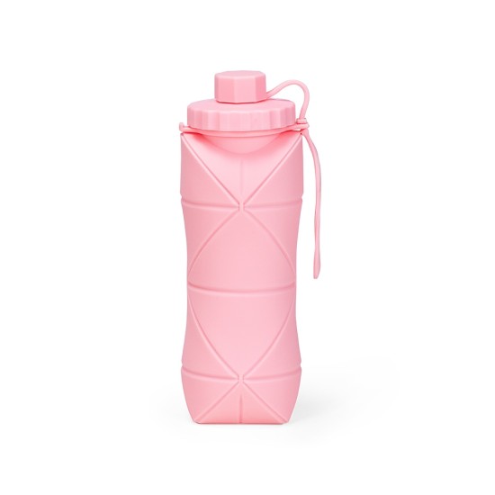 Garrafa Dobrável Silicone 600ml Personalizado