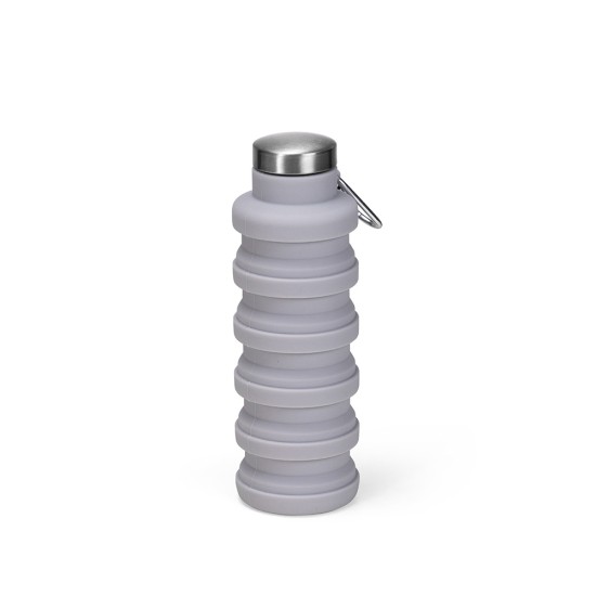 Garrafa Retrátil Silicone 500ml Personalizada