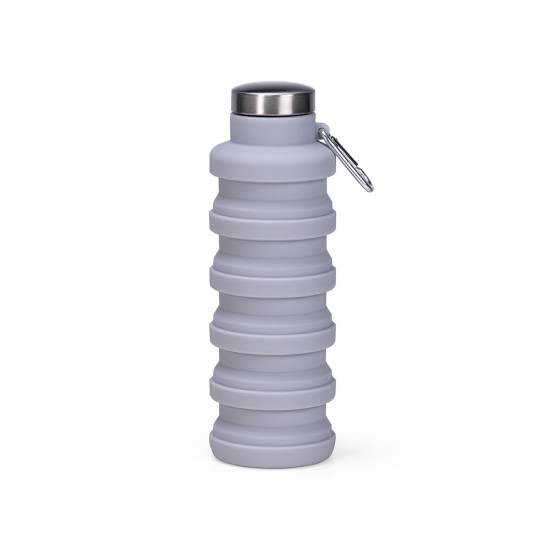 Garrafa Retrátil Silicone 500ml Personalizada
