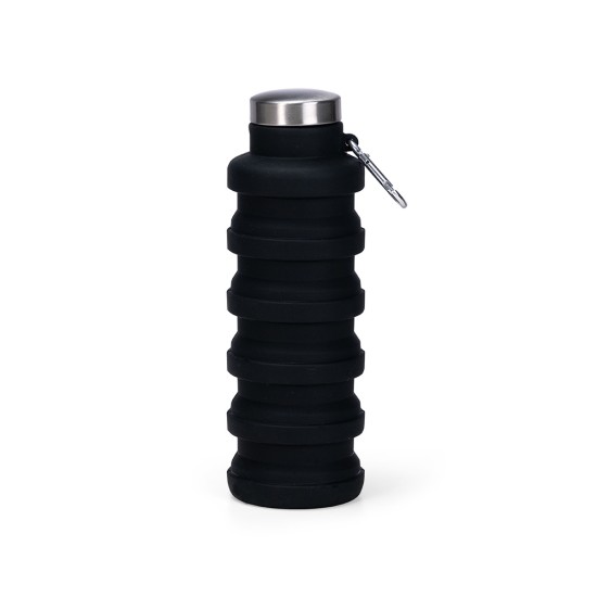 Garrafa Retrátil Silicone 500ml Personalizada