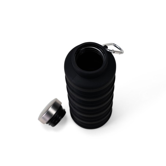 Garrafa Retrátil Silicone 500ml Personalizada