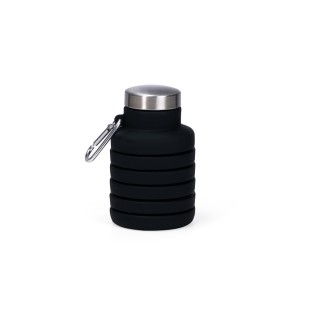 Garrafa Retrátil Silicone 500ml Personalizada