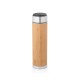 Garrafa Térmica Bambu com Termómetro Digital 430ml Personalizada