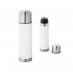 Garrafa Térmica Branca 500ml Personalizada