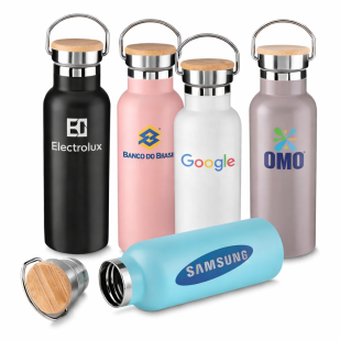 Garrafa Térmica Inox 500 ml Personalizada