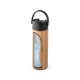 Garrafa Térmica Revestida em Bambu 440ml Personalizada