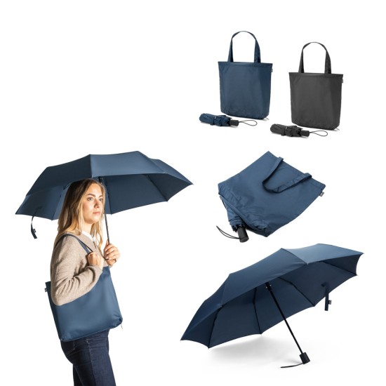 Guarda-chuva 2 em 1 com Sacola Personalizada
