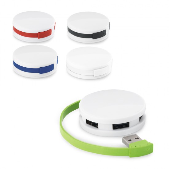Hub USB 2.0 4 Portas Personalizado