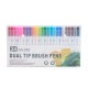 Kit Canetinhas Ponta Dupla Com 24 Cores