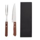 Kit Churrasco 2 Peças Personalizado com Estojo