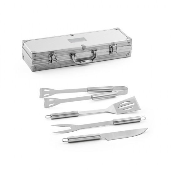 Kit Churrasco 5 Peças com Maleta Personalizado