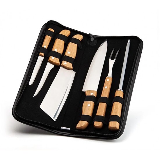 Kit Churrasco 7 Peças Personalizado