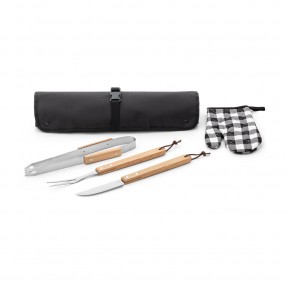 Kit Churrasco com Avental Personalizado